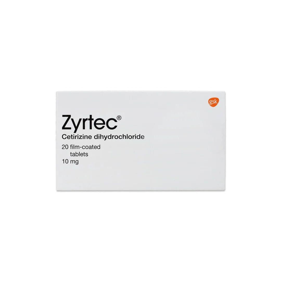 Zyrtec 10Mg Tab 20S *