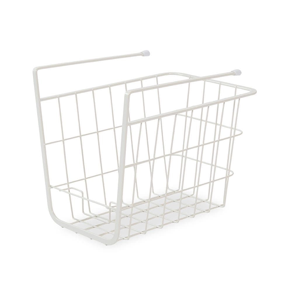 Heini Iron Storage Basket, White - 25X21Cm