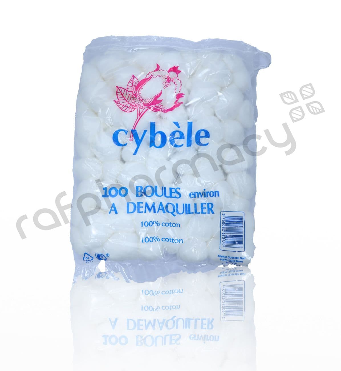 Cybele White Cotton Ball (1x100's) (#620127, #15025)