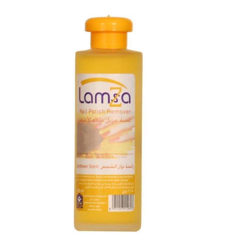 Lamsa Nail Polish Remover Sunflower Scent 105 Ml