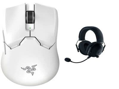 Razer Viper Ultmt Mercury + Blackshark V2 Bndl