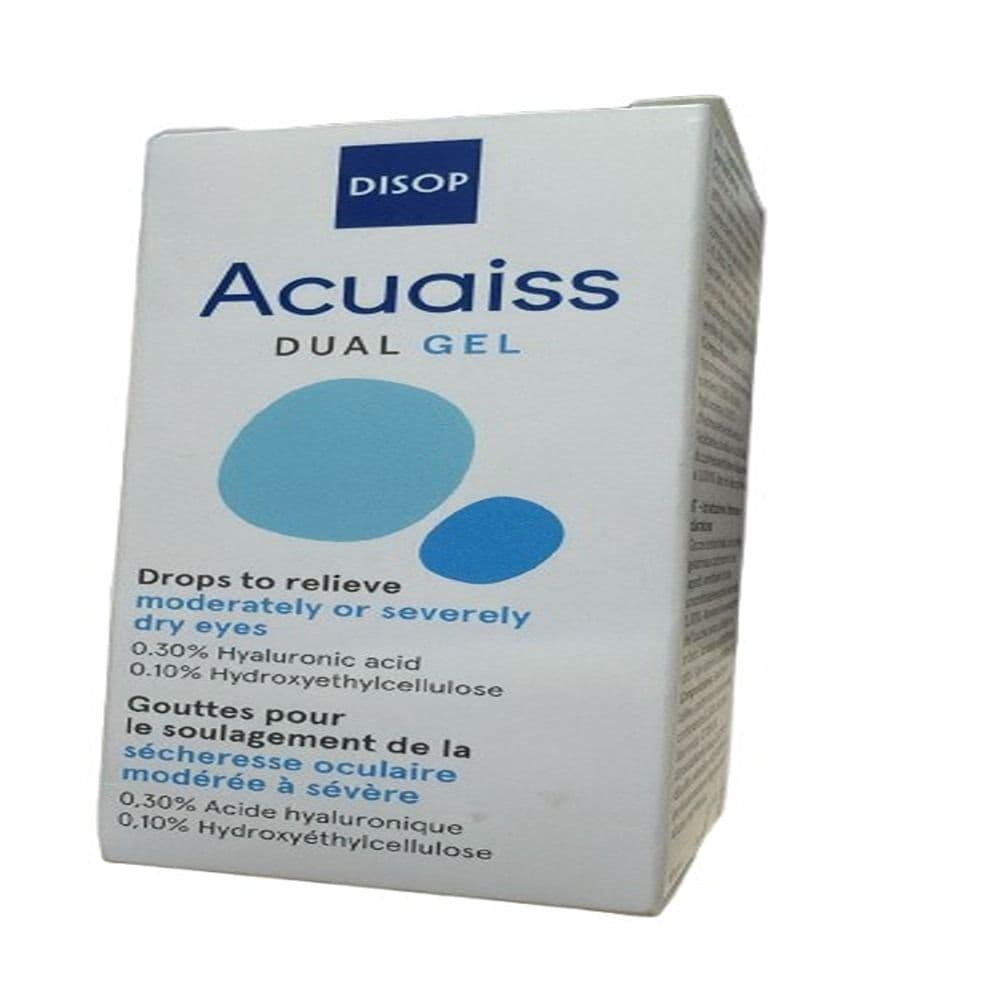 Acuaiss Dual Gel Drops To Relieve Dry Eyes 10ml