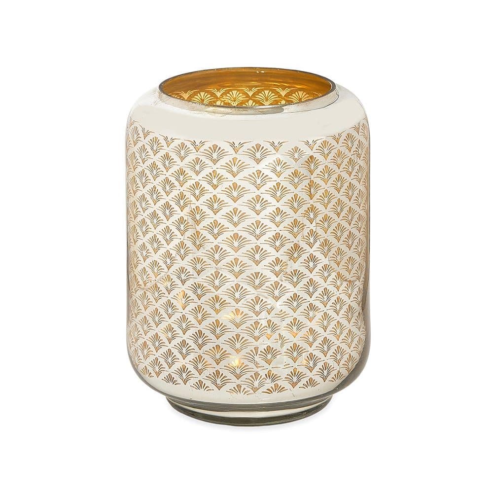 Mabel Hurricane Candle Holder, Gold - Small, 13X19 Cm