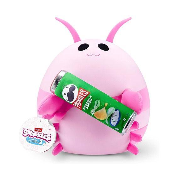 Zuru Snackles Plush 14"Series 2 - Plush 14" Shrimp & Pringles (Sour Cream And Onion)