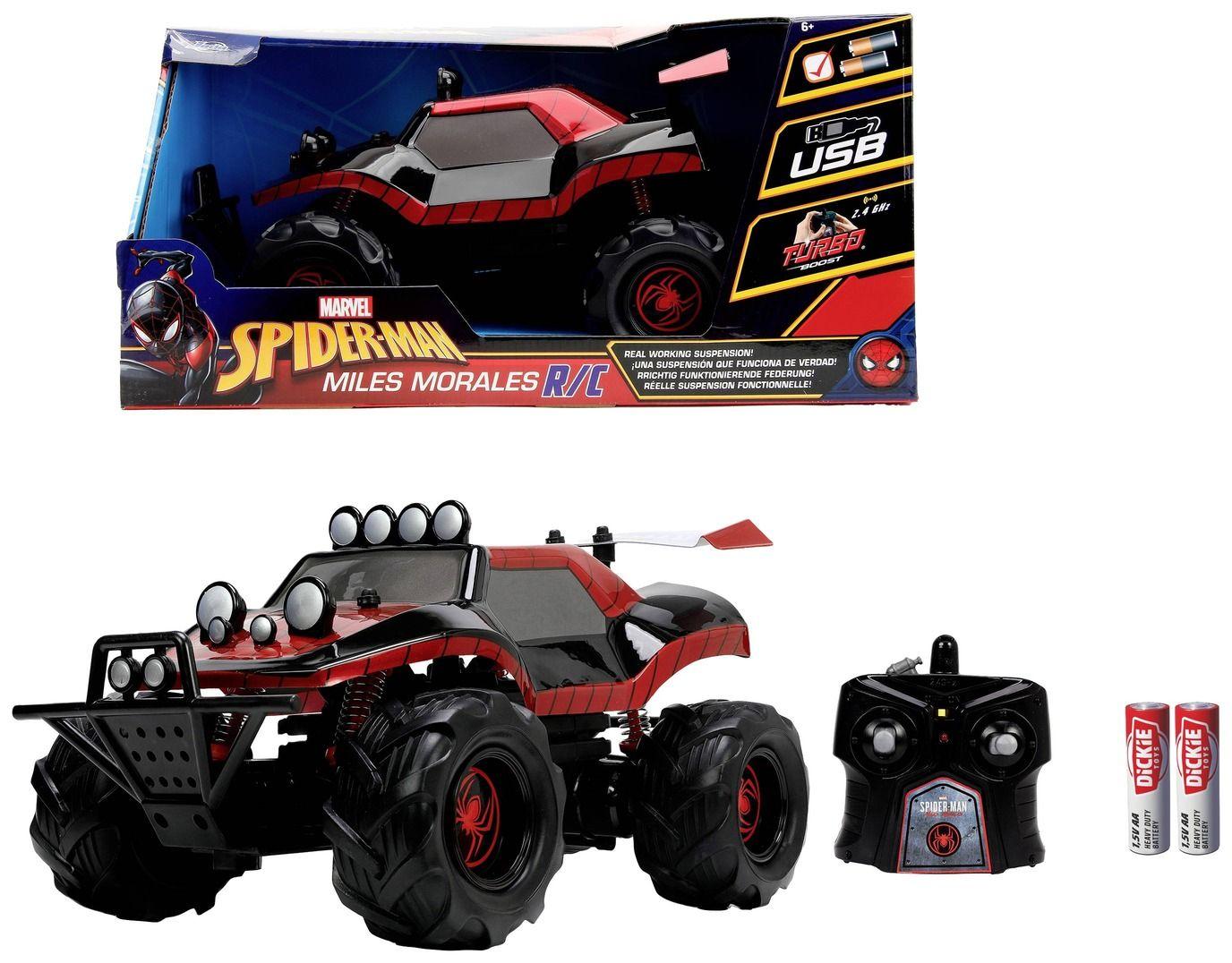 Jada Toys Marvel Miles Morales Rc Buggy 1:14