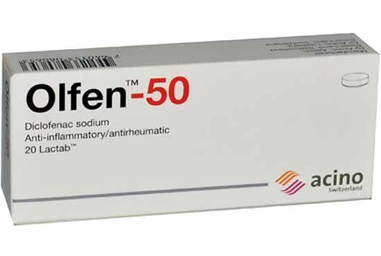 Olfen 50Mg Tab 10X2 20'S 00C5