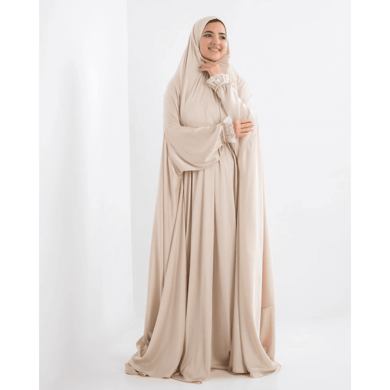 Beige Asdal Prayer Silk