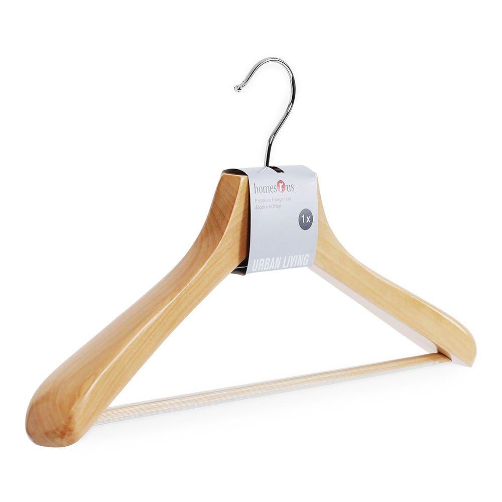 Wooden Hanger, Natural - 45x24 cm