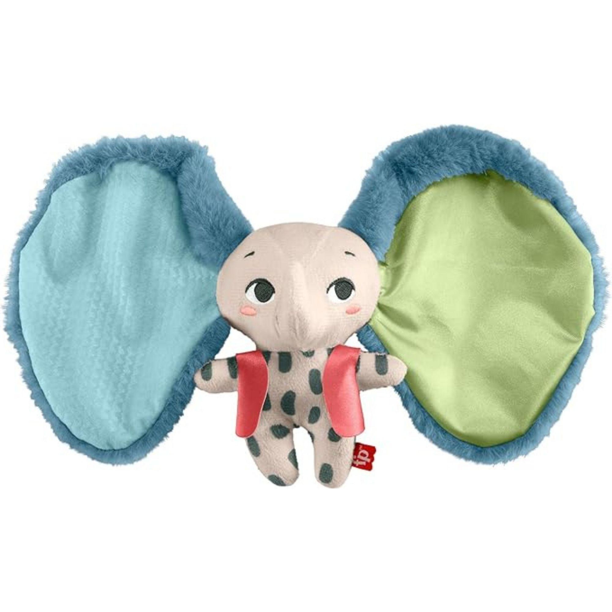 Fisher-Price Planet Friends All Ears Lovey Plush Elephant Toy For Babies