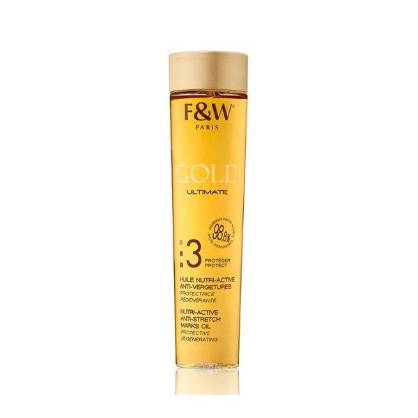 Fair & White Gold Anti-Stretch Marks Oil 200Ml