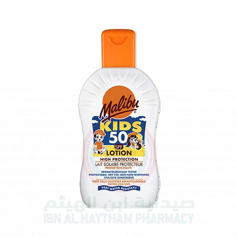 Malibu Spf50 Kids High Protect Lotion 200Ml