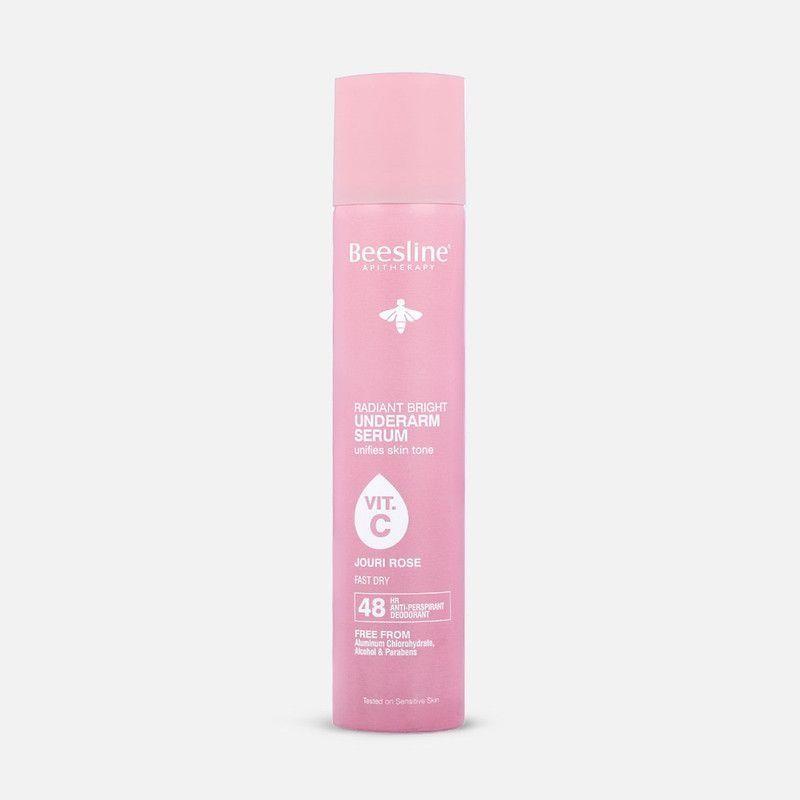 Beesline Deodoran Radiant Bright Underarm Jouri Rose Spray 150 Ml