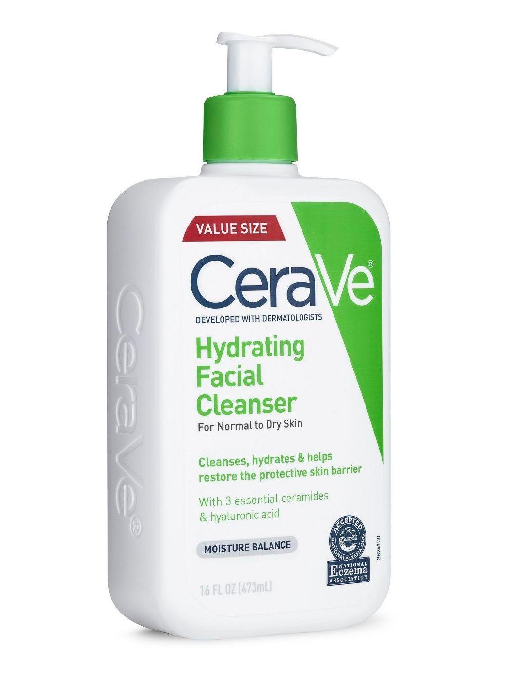 Cerave Hydrating Cleanser For Normal To Dry Skin 473Ml