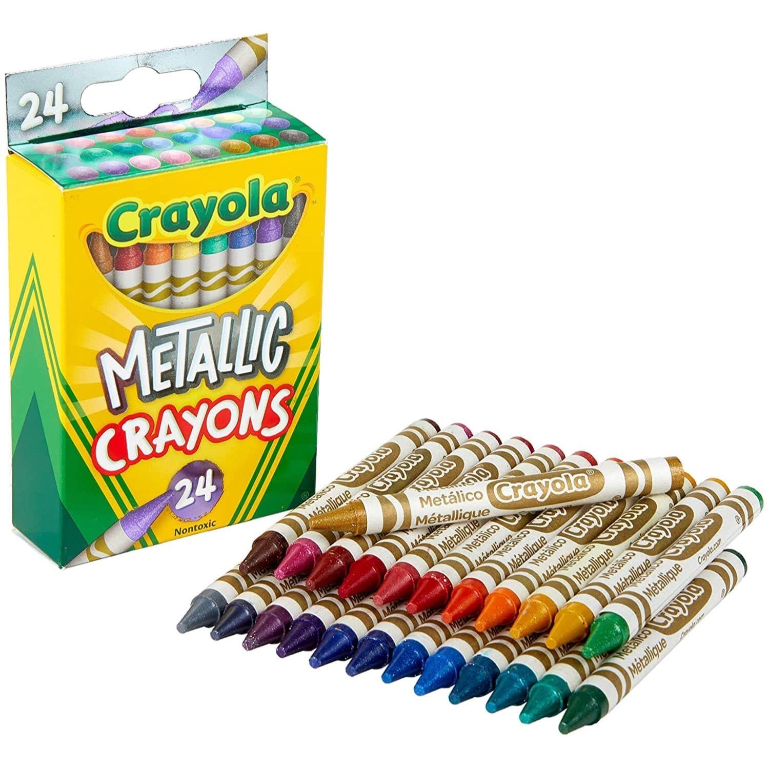 Crayola Metallic Crayons (24 Pack)