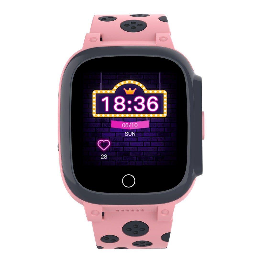 Pogo 4G Kids Smart Gps,Wifi Watch - Pink