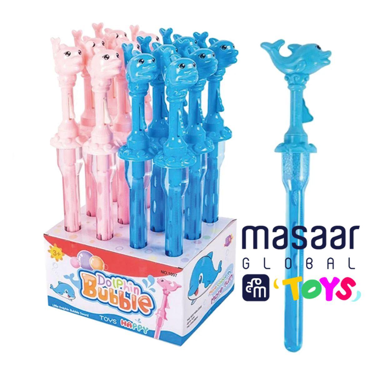 6030 Bubble with Whistle 16Pcs Box  Dolphin