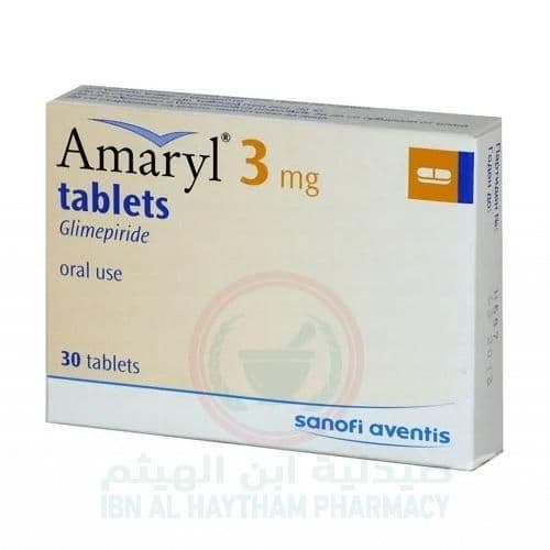 Amaryl 3Mg Tablets 30'S