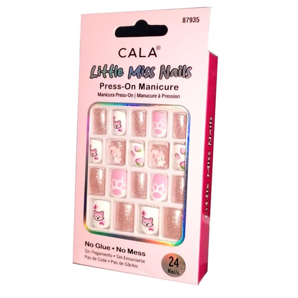 Cala Little Miss Nails Press-On Manicure 24 Nails No.12680