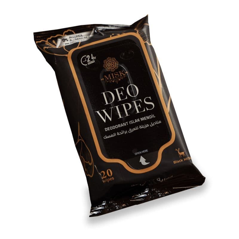 Misk Deo Wipes 20'S 20PC