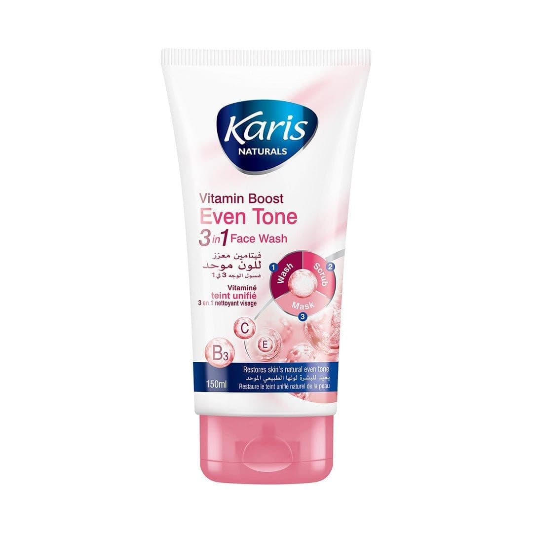 Karis Vitamin Boost 3In1 Face Wash 150Ml