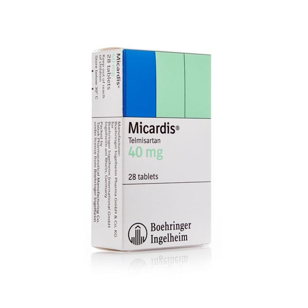 Micardis 40 Mg 28 Tablets