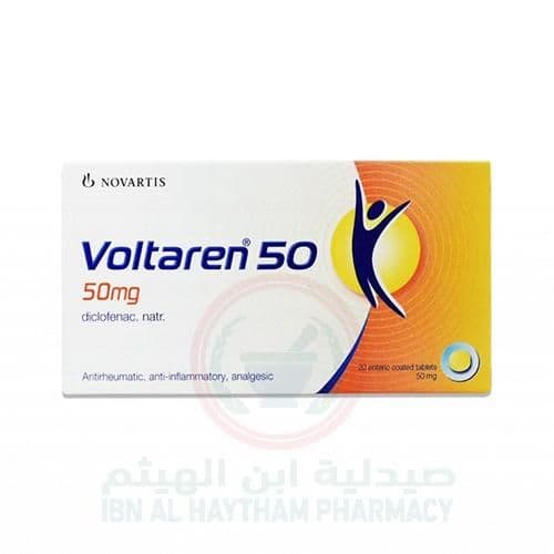 Voltaren 50Mg Tablets 20'S