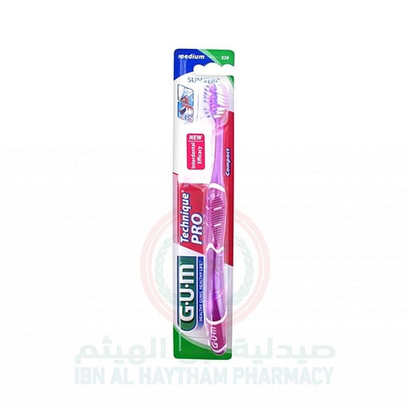 Gum Toothbrush Tech Pro Compact Medium - 528