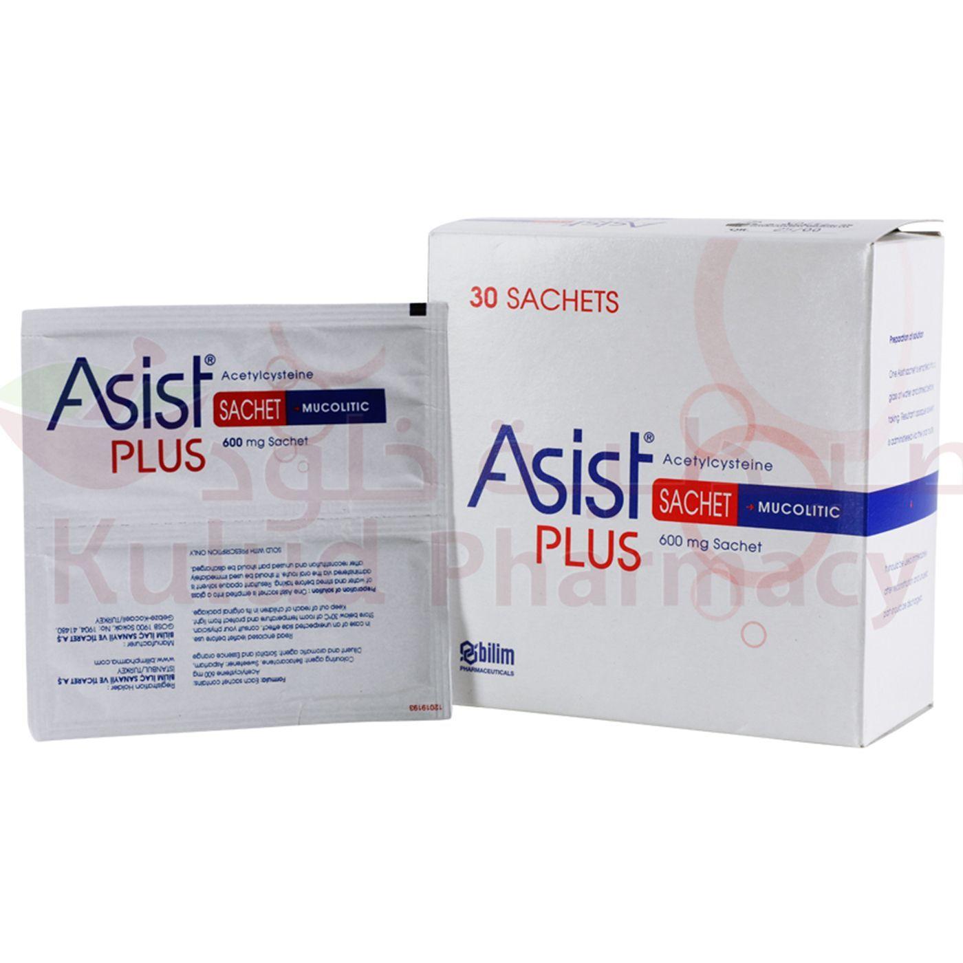 Asist Plus Sachets 600 Mg