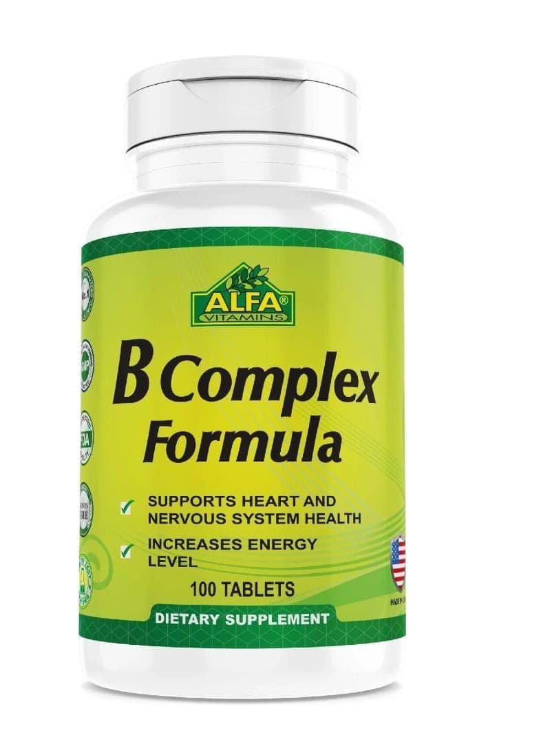 Alfa B Complex Formula 100 Tabs