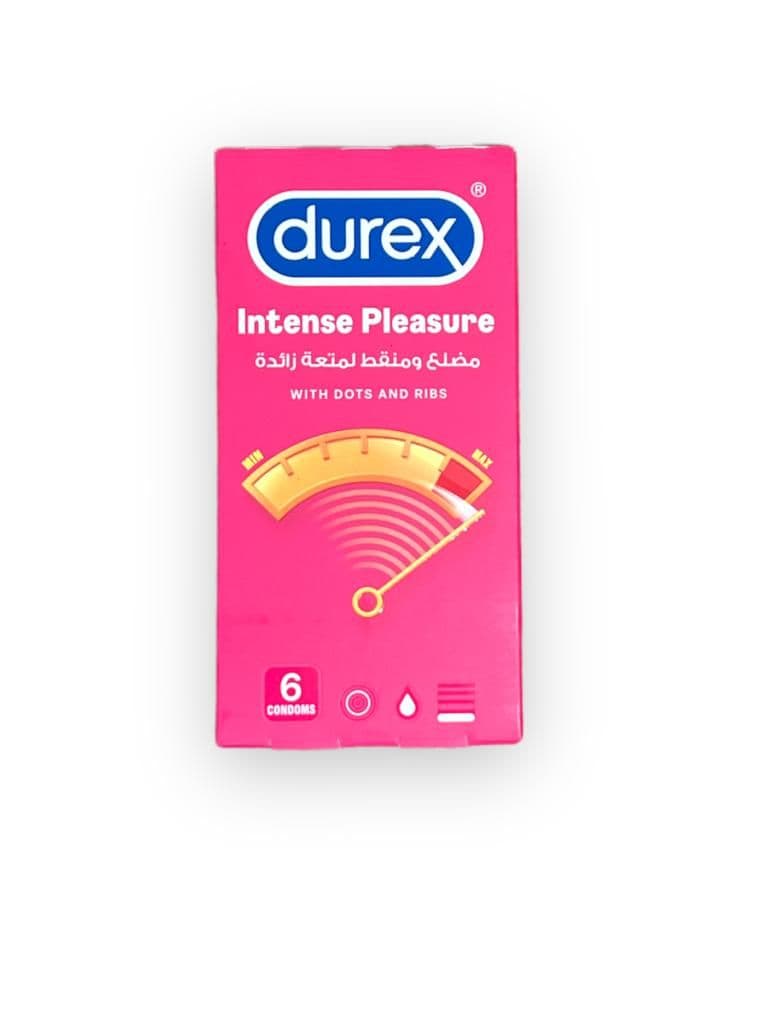 Durex Intense Pleasure Condom  6 PC