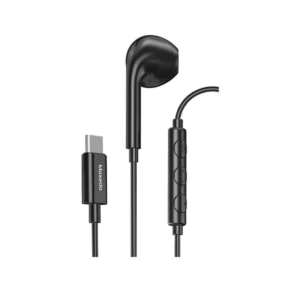 Moxedo Wired Stereo Type-C Single Earphone Black
