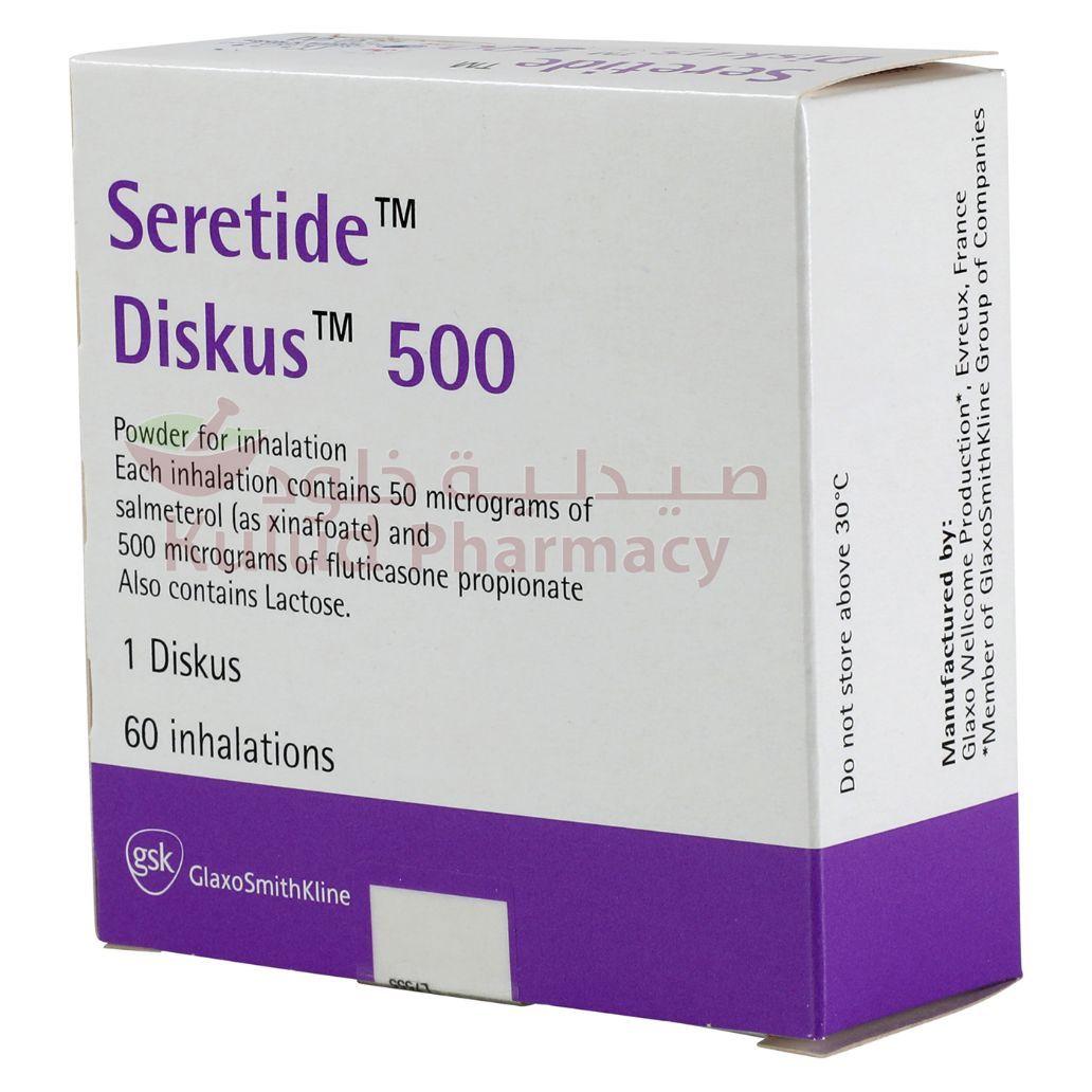 Seretide Diskus Inhalation Powder 500 Mcg