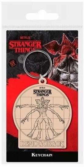 Stranger Things 4 Vitruvian Demogorgon (Rubber Keychain)