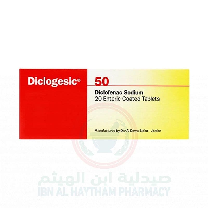 Diclogesic 50Mg Tablets 20'S