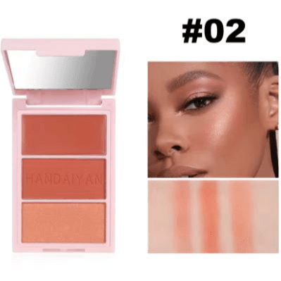 Blusher Bronzer Contour Eyeshadow Palette 2
