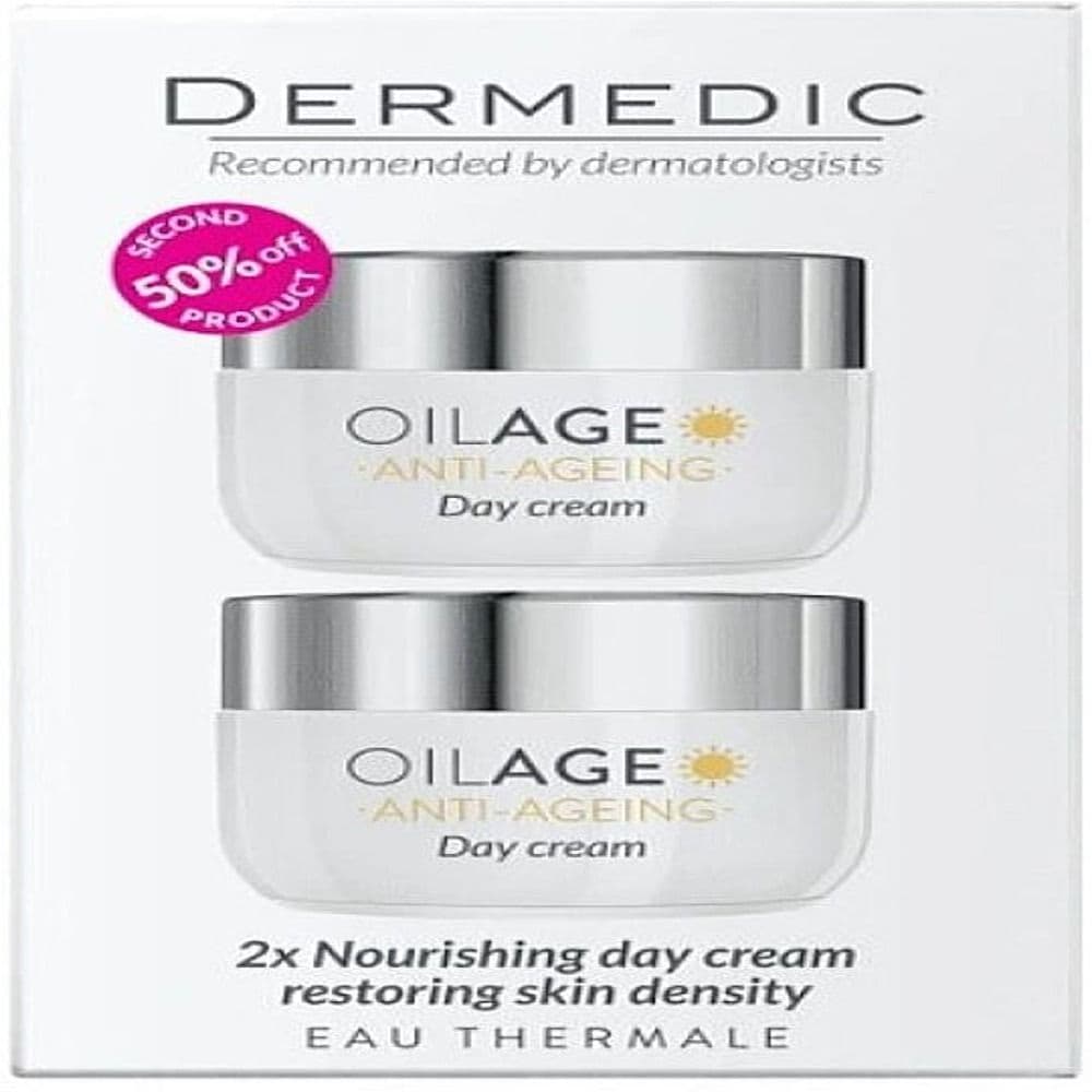 Dermedic Oilage Anti Aging Day Cream 2X50Ml