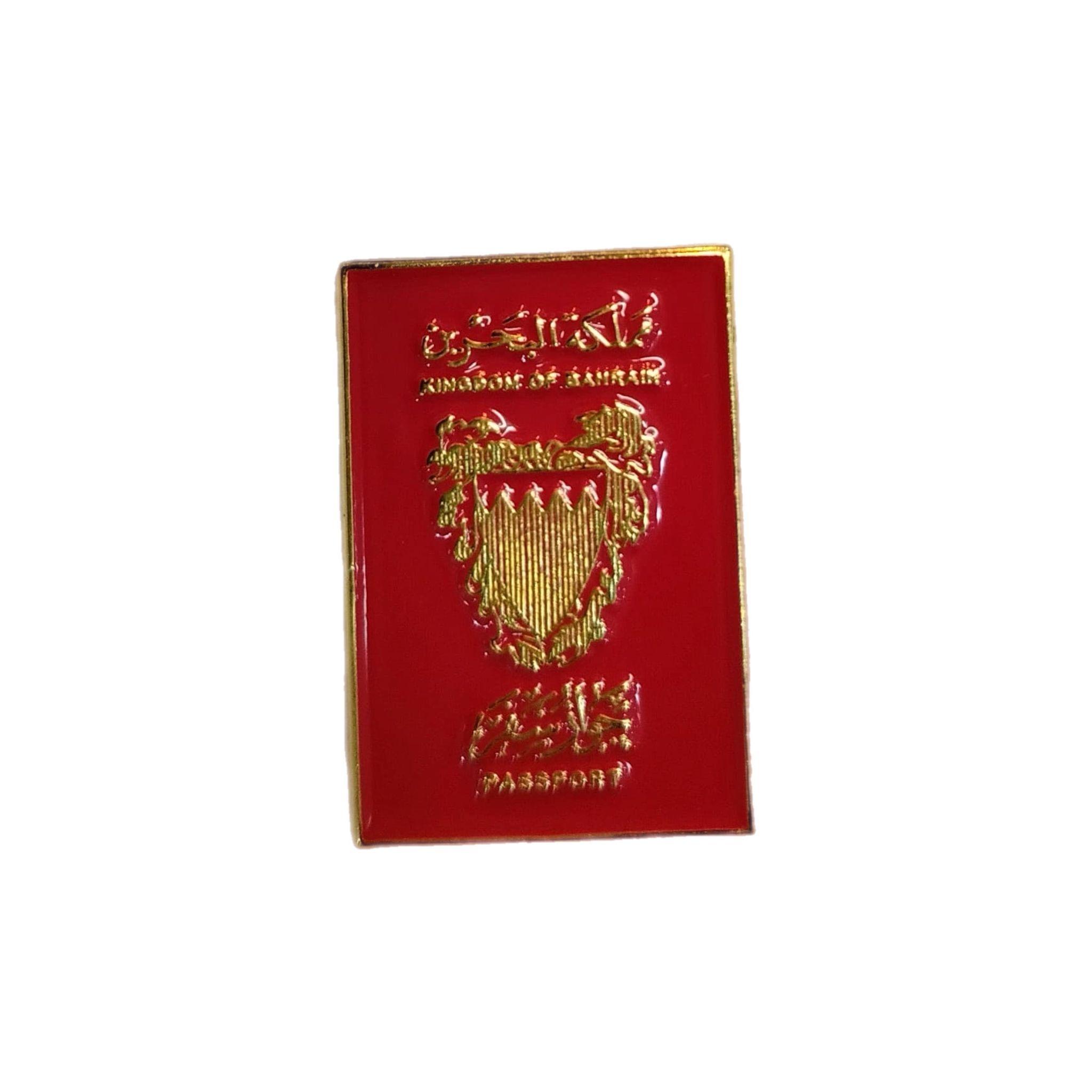 Metal Sticker- Bahrain Passport