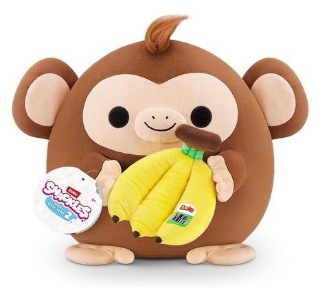 Zuru Snackles Plush 14"Series 2 - Plush 14" Monkey & Dole (Banana)