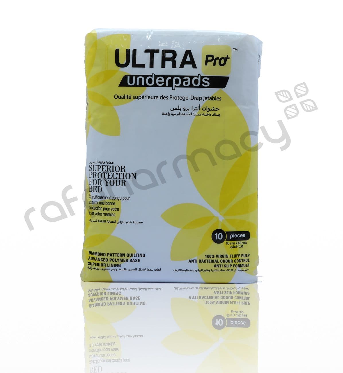 Ultra Pro+ Underpads 90Cmx60Cm 10'S #52049 