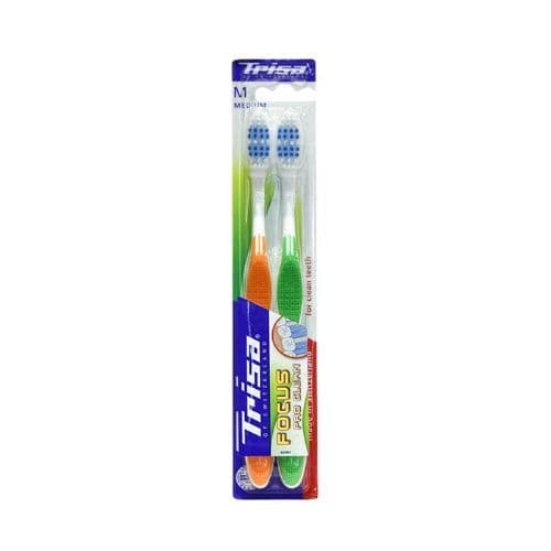 Trisa Focus Medium Toothbrush  2 PC