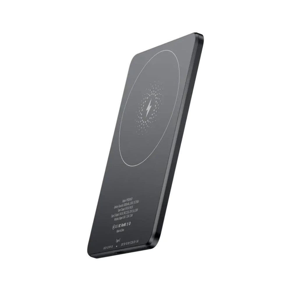 Powerology Ultra-Thin 5000Mah Magsafe Power Bank - Gray