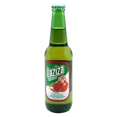 Laziza Pomegranate Flavoured Non Alcoholic Beer 330ml