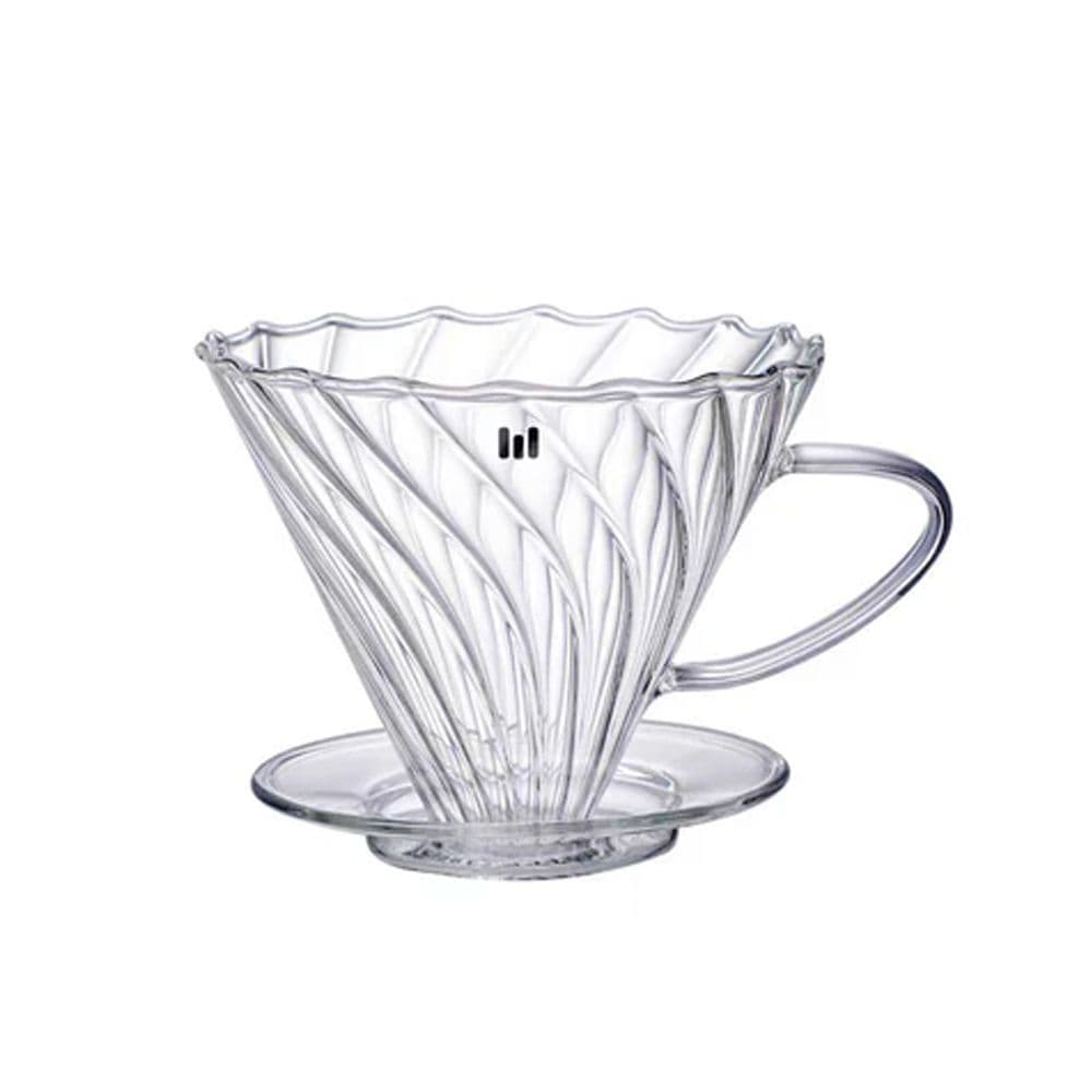 Macnoa Macv Drip Pour-Over Coffee Maker, V-Shaped Glass