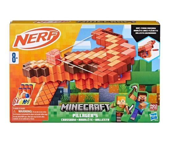 Hasbro Nerf Minecraft Pillagers Crossbow