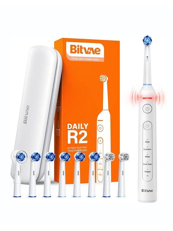 Bitvae R 2 Rotary Electric Tooth Brush (White)