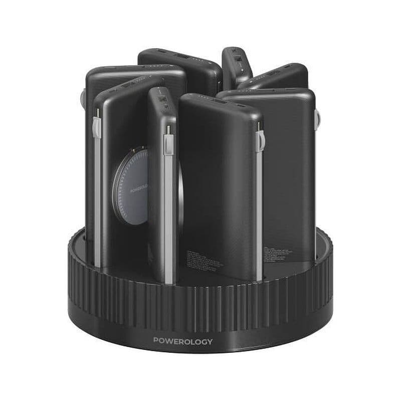 Powerology *8 10000Mah Powerbank Terminal Black