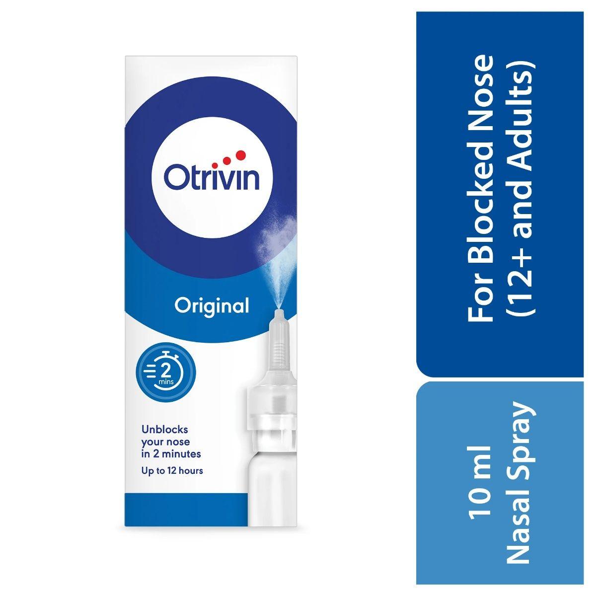 Otrivin Adult Nasal Spray 0.1% 10ml