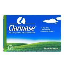 Clarinase Rep Tab 14'S