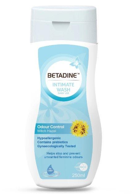 Betadine Intimate Wash Odour Control Witch Hazel 250Ml