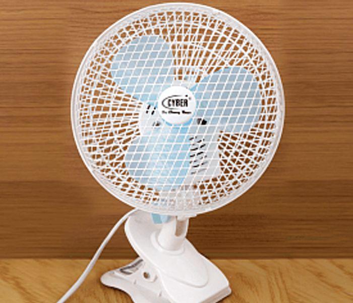 Cyber Cycf-889 7 Inch 2 In 1 Clip & Table Fan